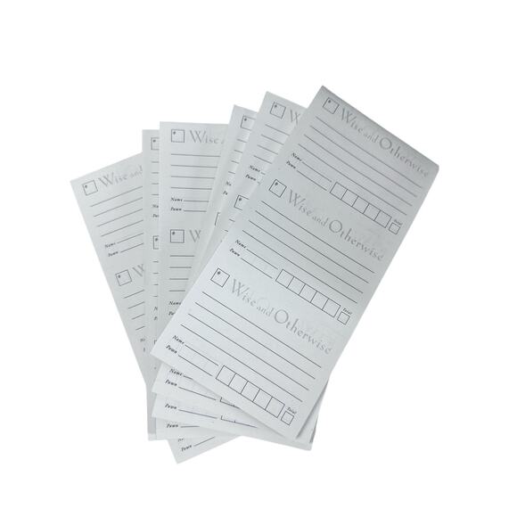 Wise and Otherwise Vintage 1997 Bluffing Party Word Board Game - Picture 8 of 11